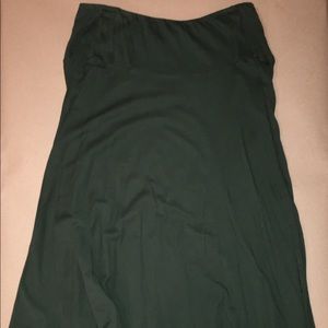 Velvet By Graham & Spencer Lija Grn Jersey Skirt